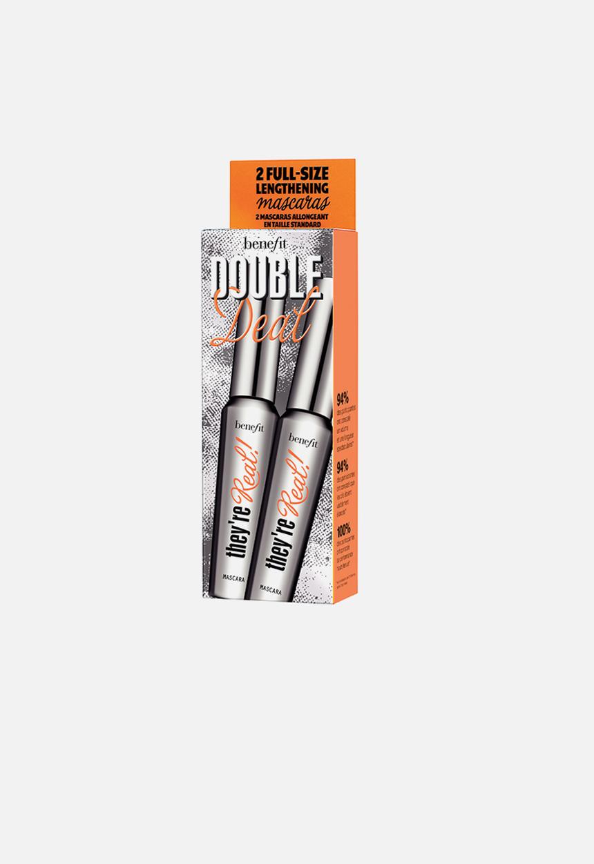 Benefit Cosmetics - Double deal lengthening mascara duo - black 