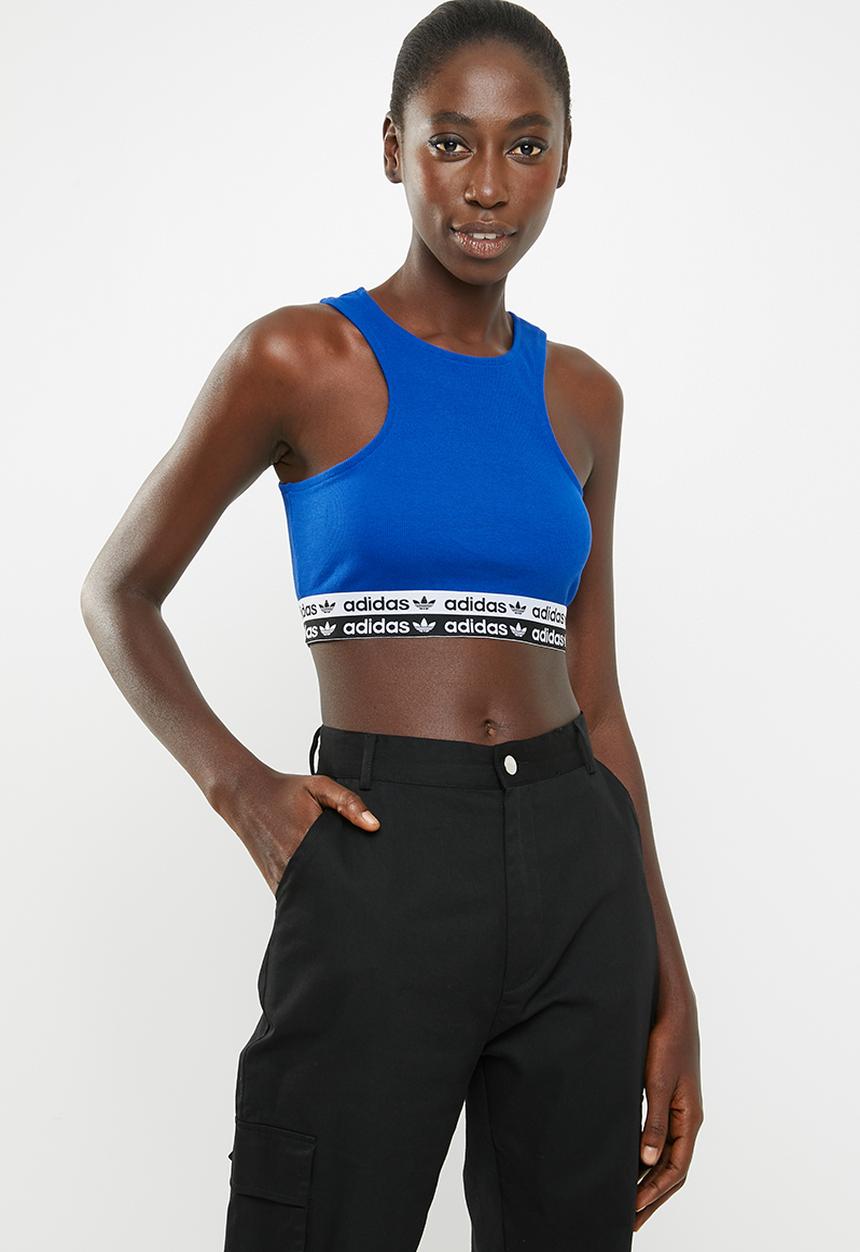 adidas Originals - Cropped top - blue