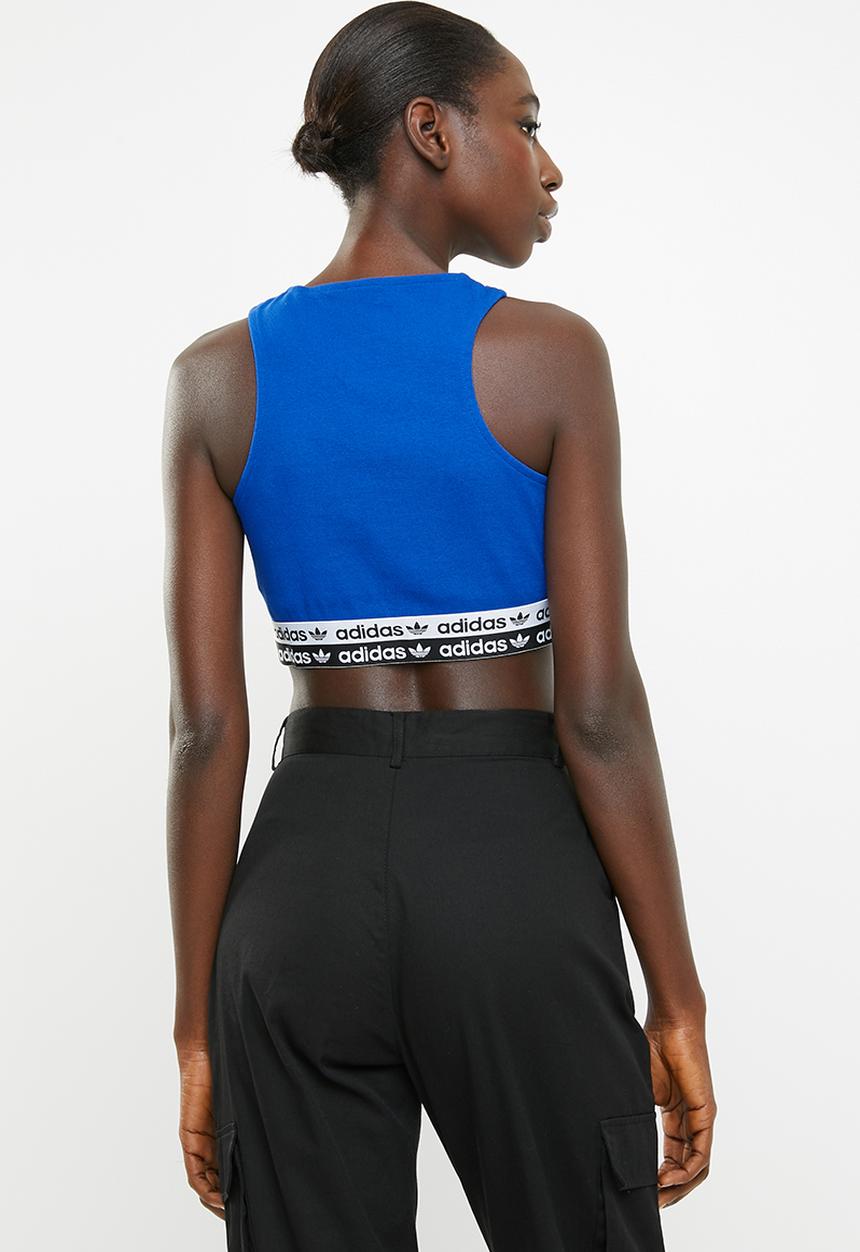 adidas Originals - Cropped top - blue