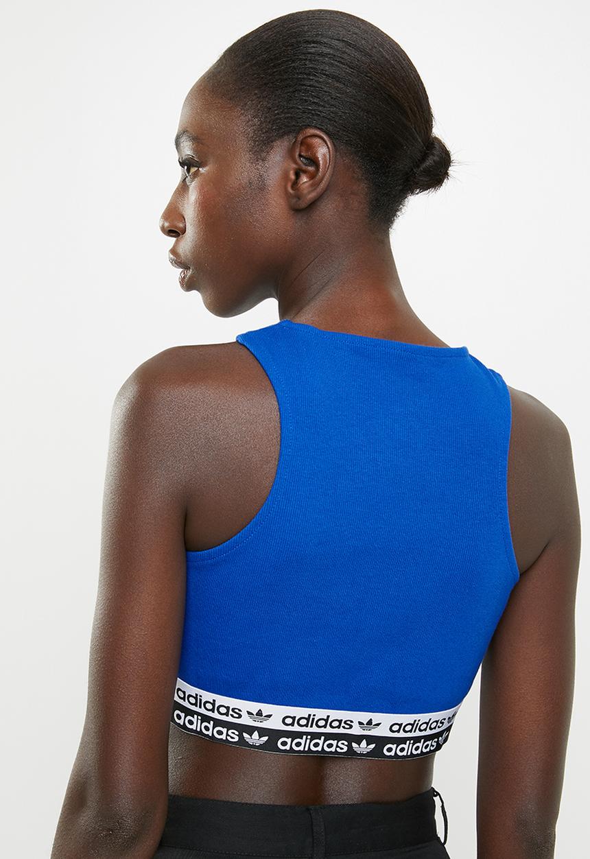 adidas Originals - Cropped top - blue
