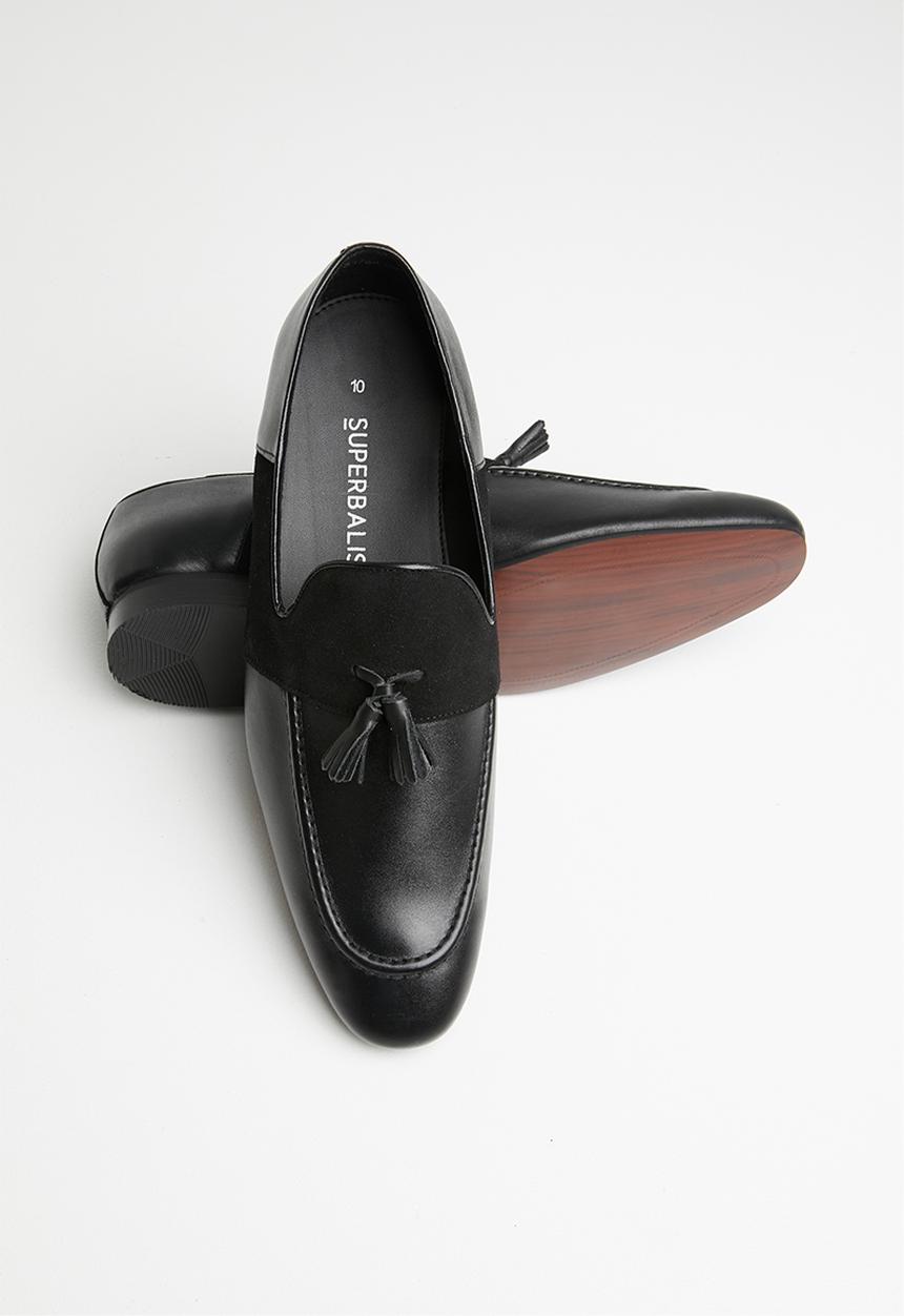 Superbalist - Ernest leather loafer - black