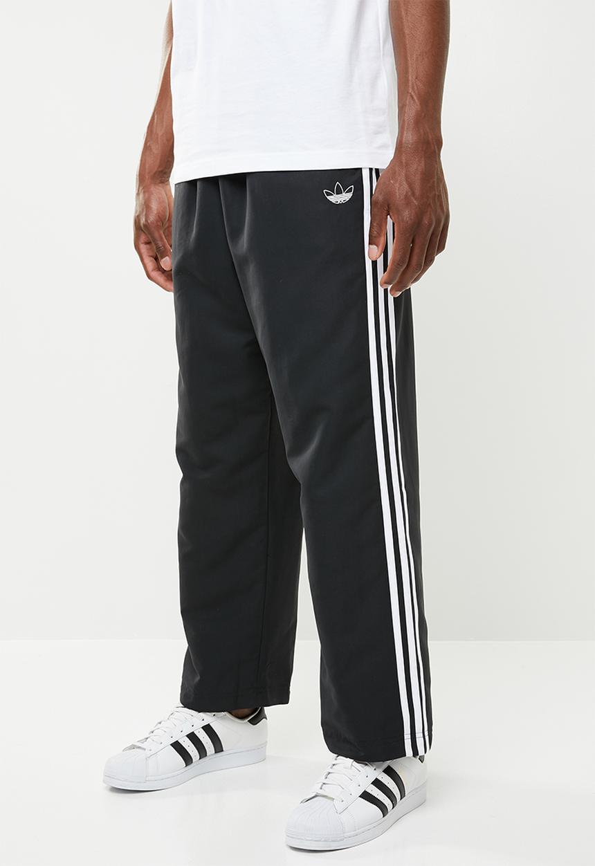 adidas Originals - Straight 3stripe track pants - black & white