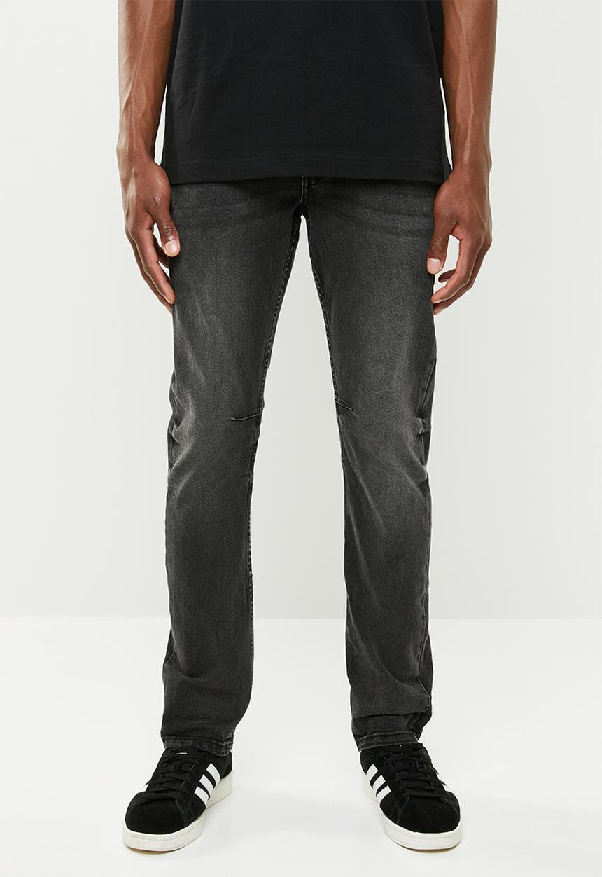 Cotton On - Tapered leg jeans - black