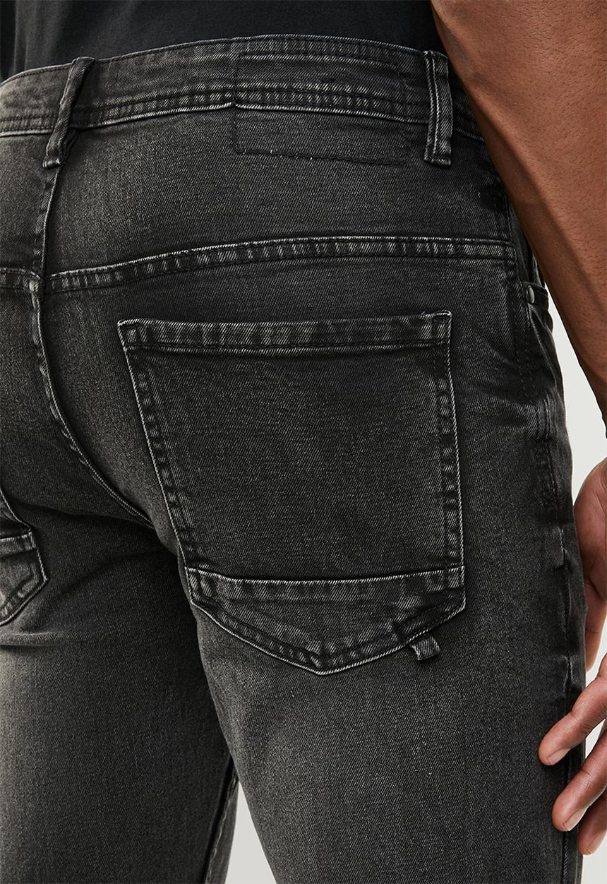 Cotton On - Tapered leg jeans - black