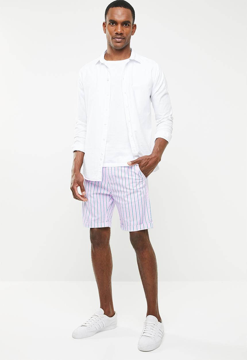 Cotton On - Washed chino short - multi