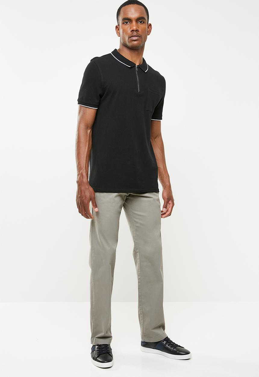 STYLE REPUBLIC - Comfort stretch chino - grey