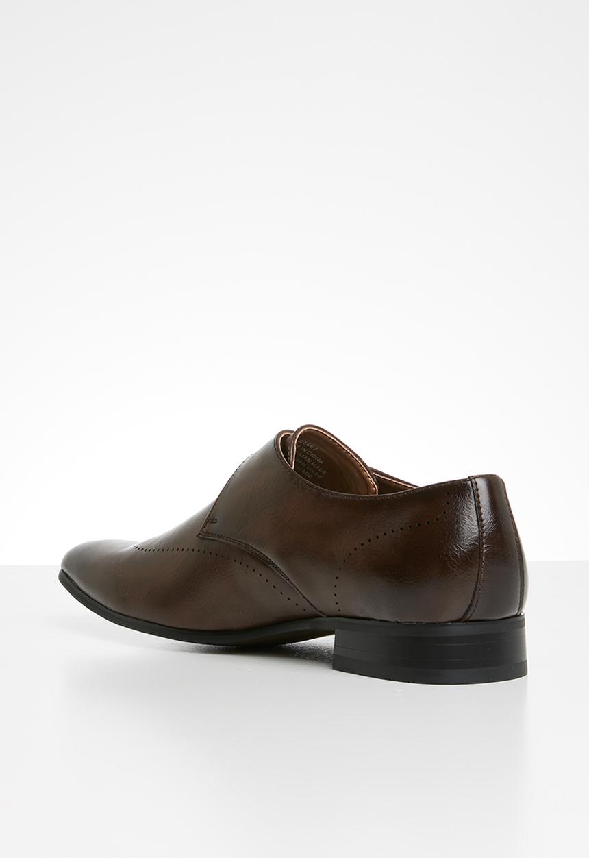 Gino Paoli - Lucas monk strap shoe - brown