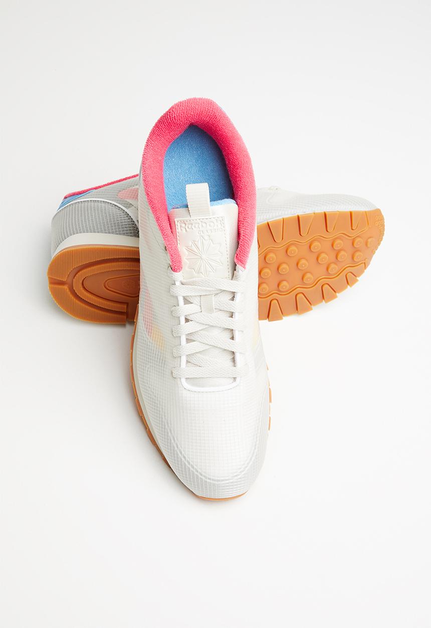 Reebok Classic - Reebok Classic NU - alabaster/cyan/pink/white