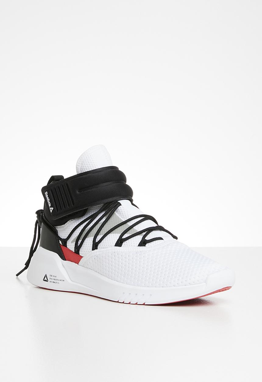 Reebok - Freestyle motion - white/black/rebel red