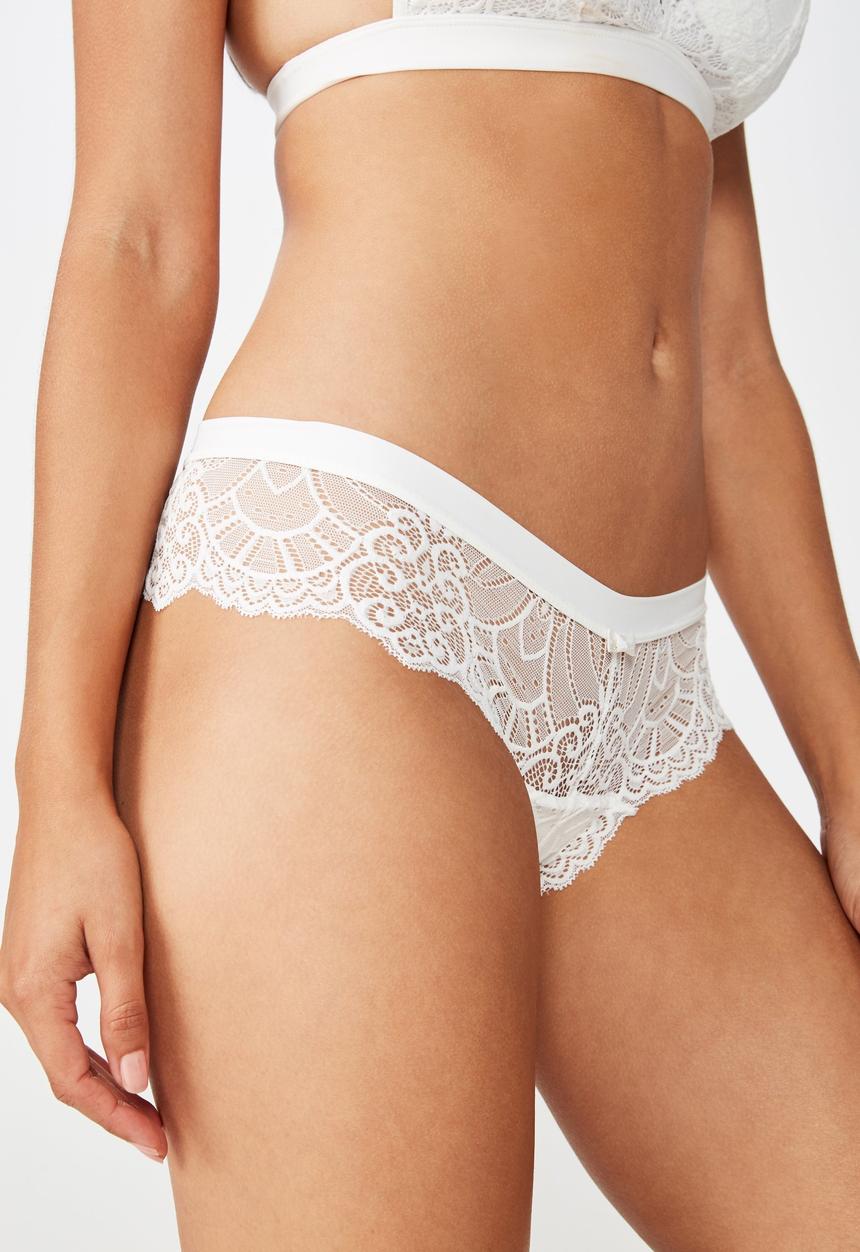 Cotton On - Candice brasiliano brief - cream