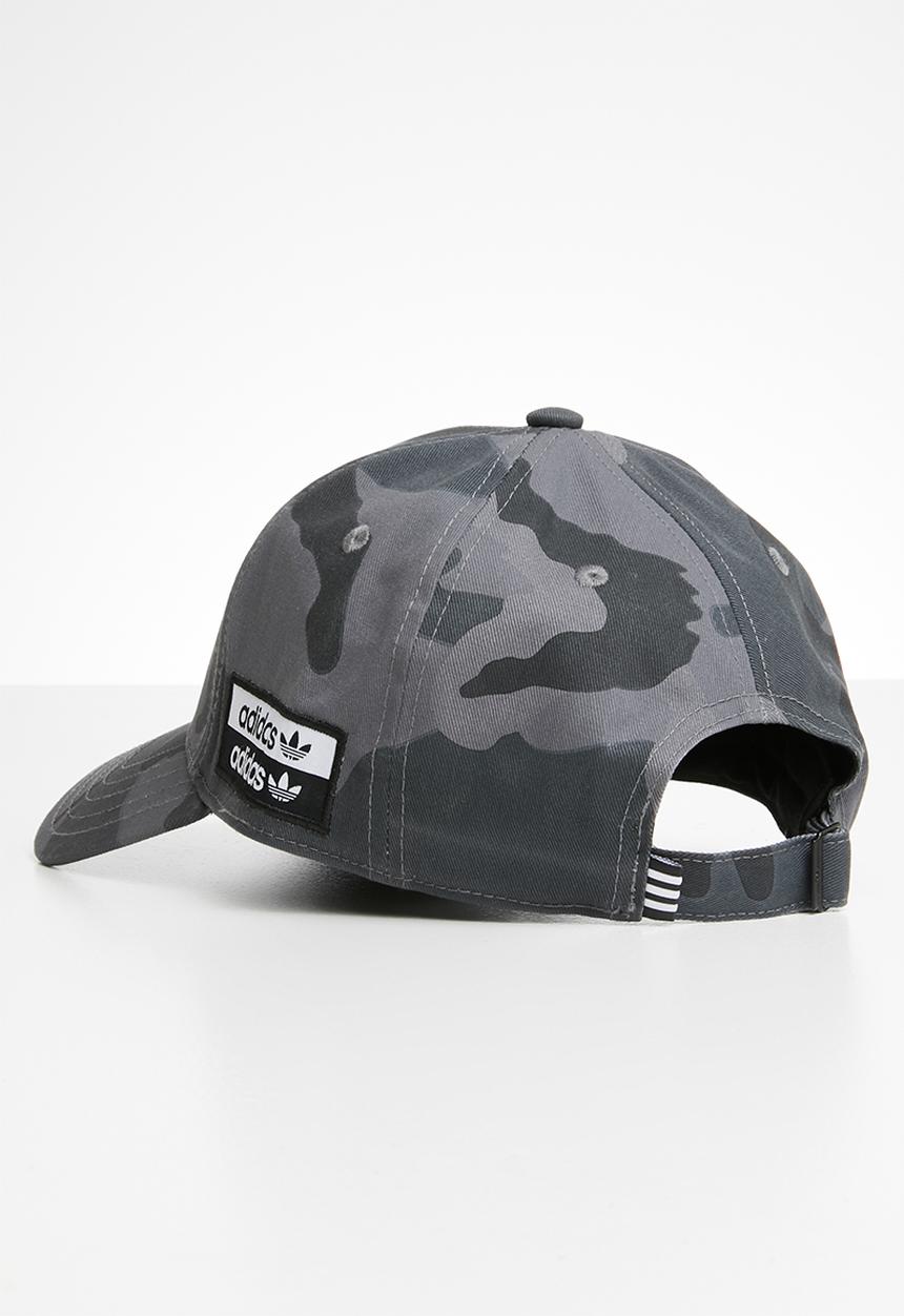 adidas Originals - Camo baseball - black & grey