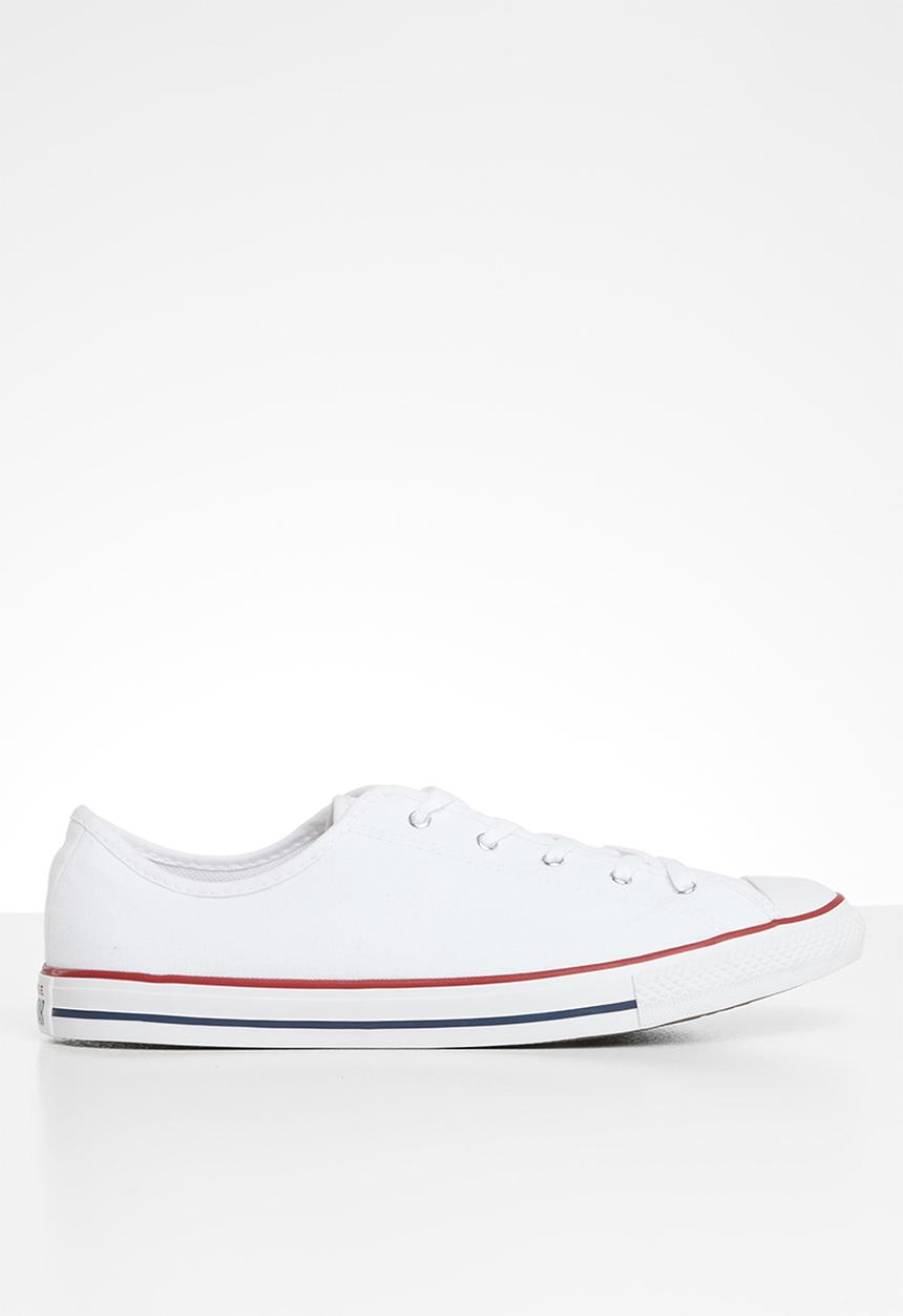 Converse - Chuck Taylor All Star dainty low top sneakers - white