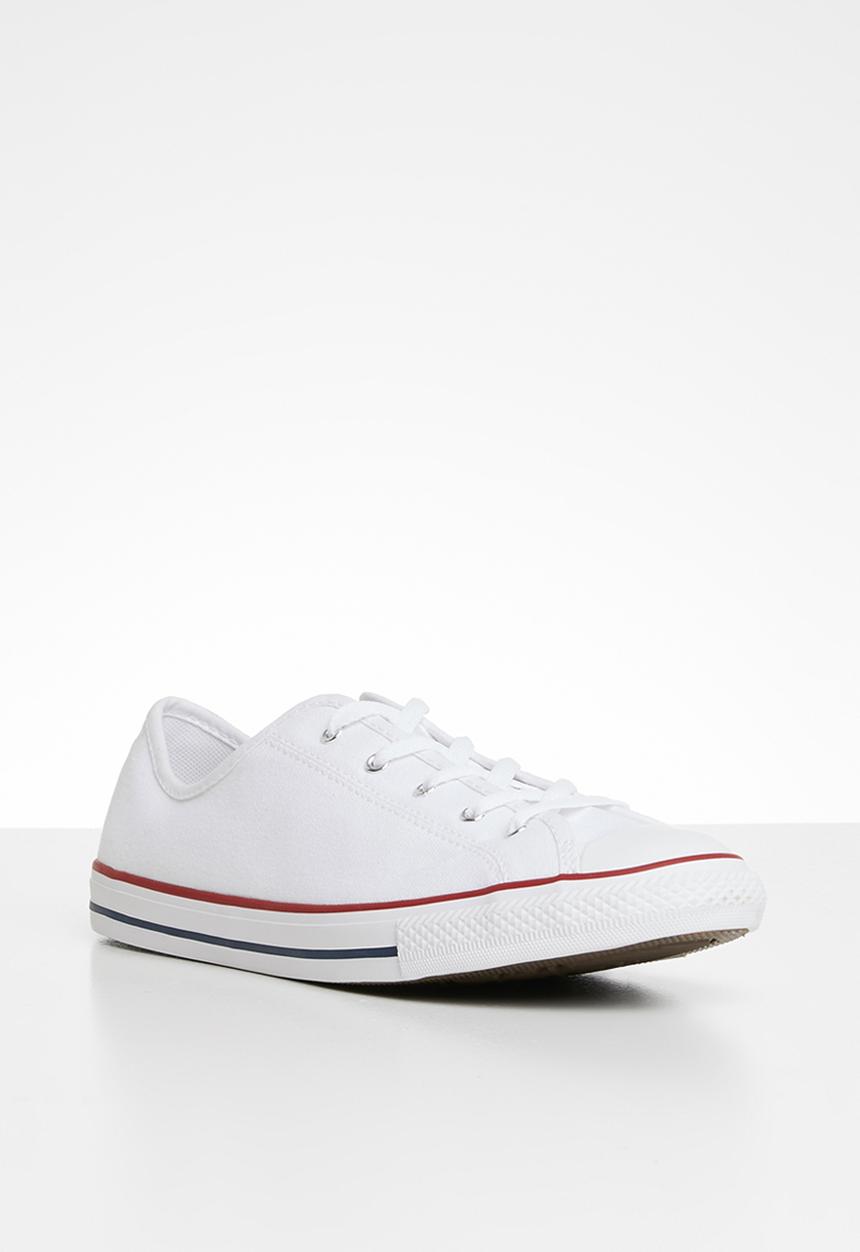 Converse - Chuck Taylor All Star dainty low top sneakers - white