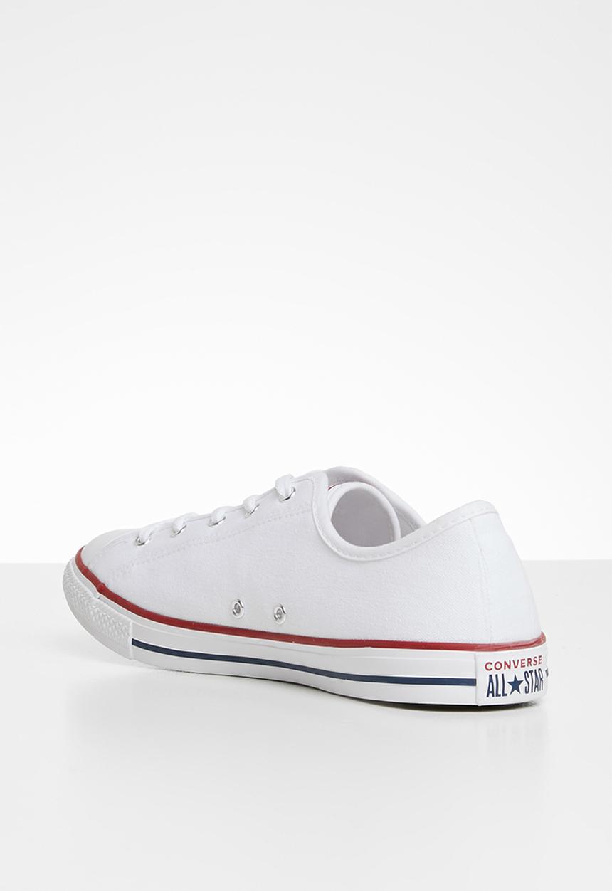 Converse - Chuck Taylor All Star dainty low top sneakers - white