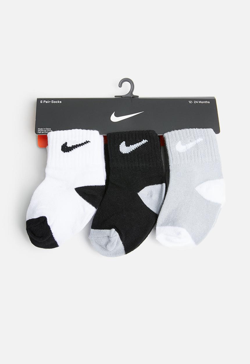 Nike - Logo pack toddler socks - multi