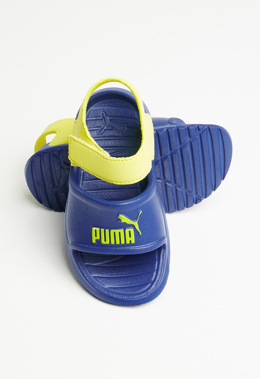 PUMA - Divecat infant - blue & yellow