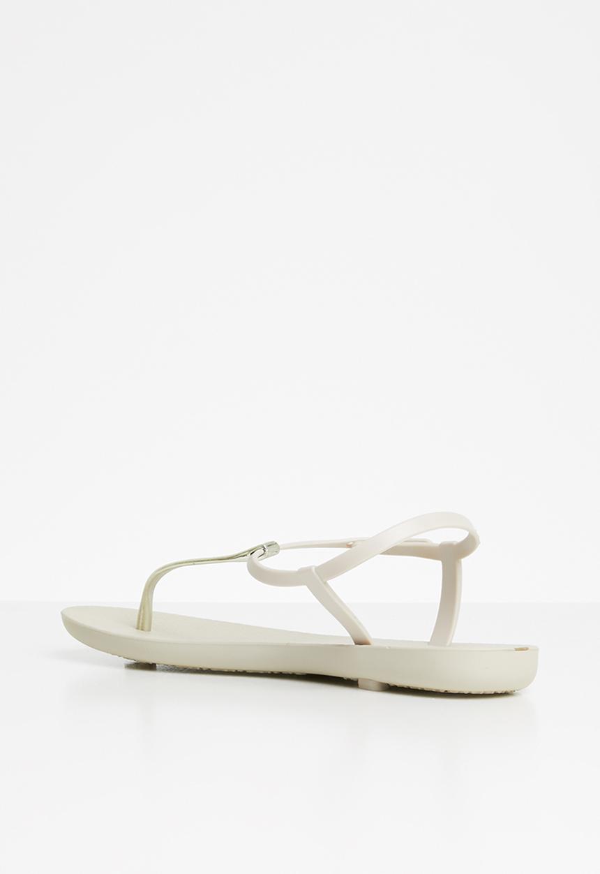 Ipanema - Charm v fem T-strap sandal - beige & gold