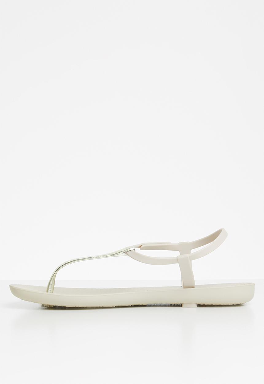 Ipanema - Charm v fem T-strap sandal - beige & gold