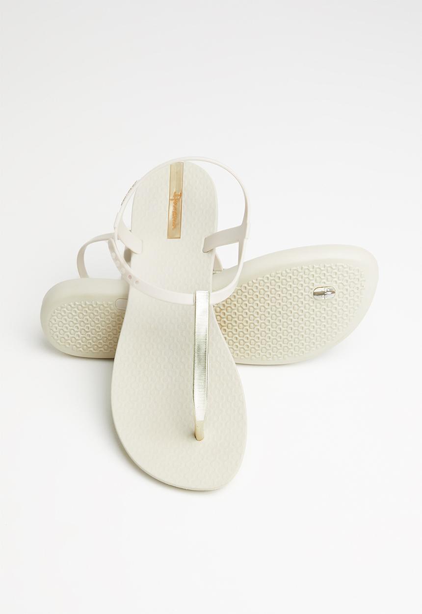 Ipanema - Charm v fem T-strap sandal - beige & gold