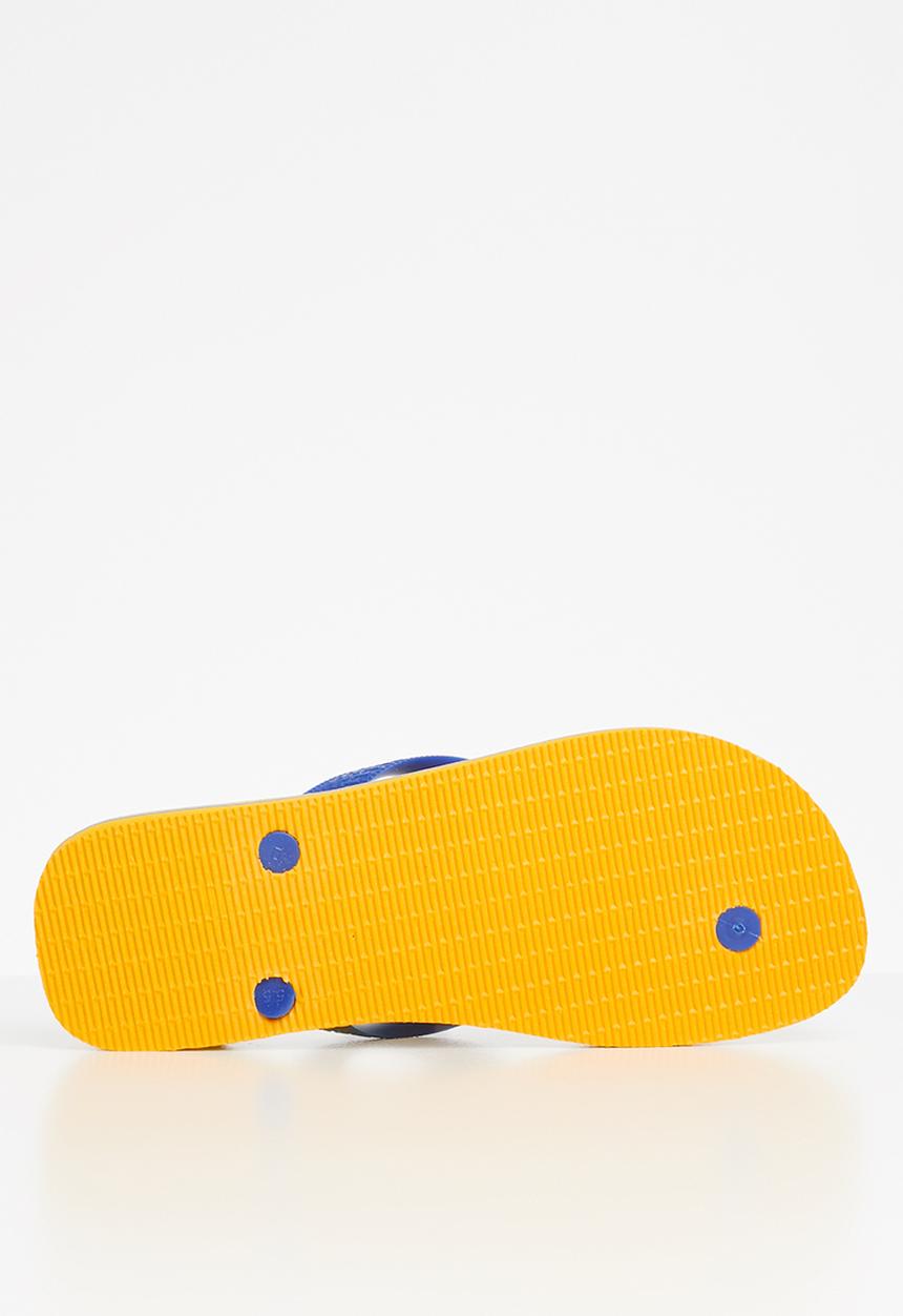 Havaianas - Brazil - yellow & blue