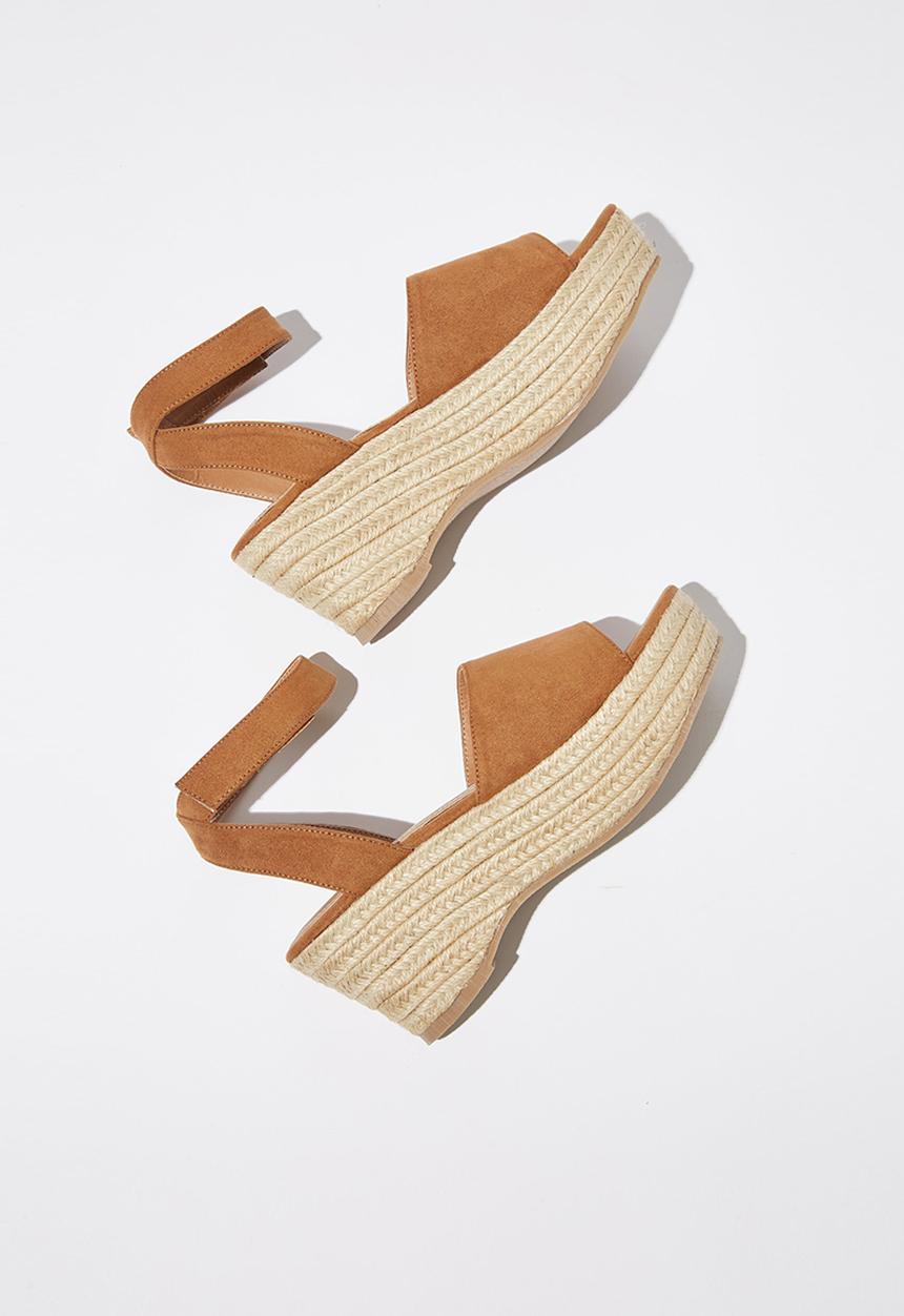 Cotton On - Bronte flatform - tan