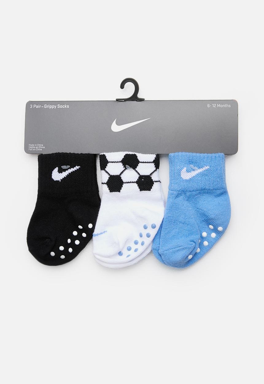 Nike - Nike swoosh sport grip 3 pack socks - multi