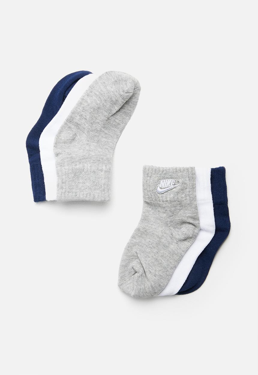 Nike - Nike core futura 3 pack socks - multi