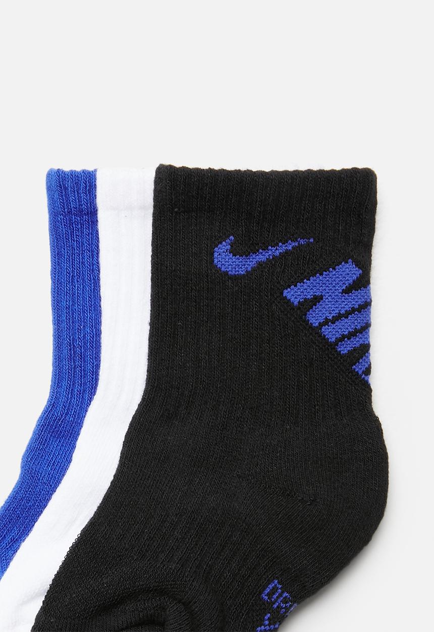 Nike - Nike crew cushioned 3 pack socks - multi