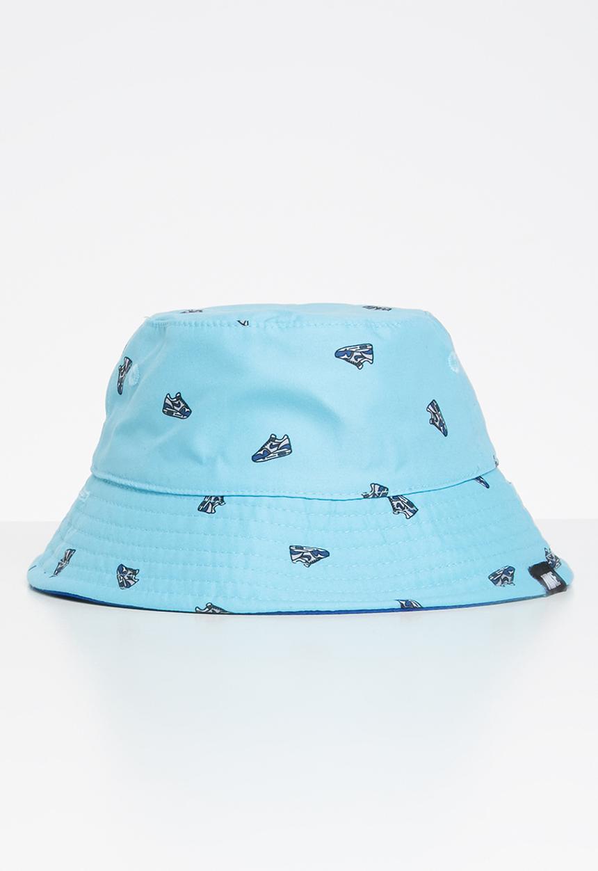 Nike - Nike reversible 40+ sun protection bucket hat - blue