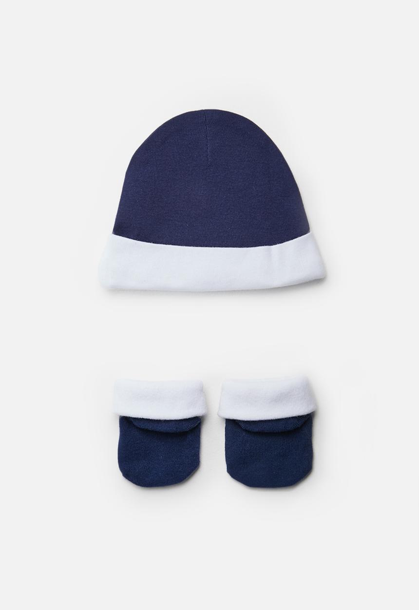 Nike - Nike futura hat and bootie set - blue & white