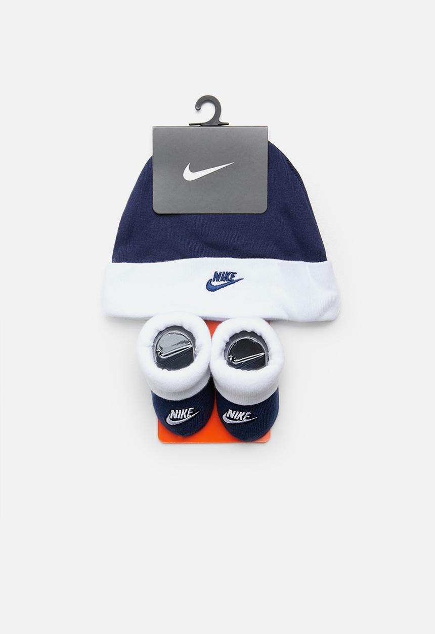 Nike - Nike futura hat and bootie set - blue & white