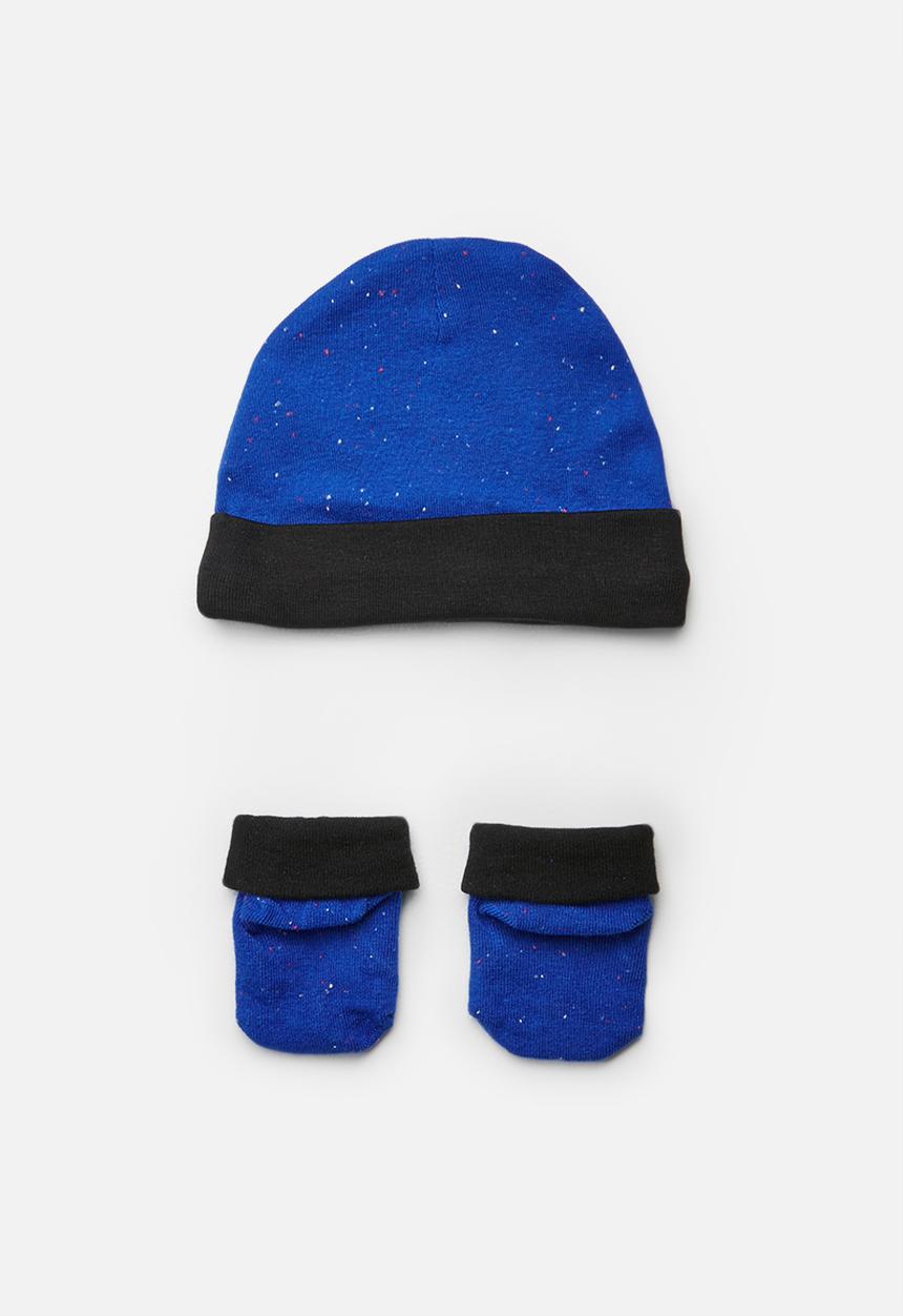 Nike - Nike futura hat and bootie set - blue & black