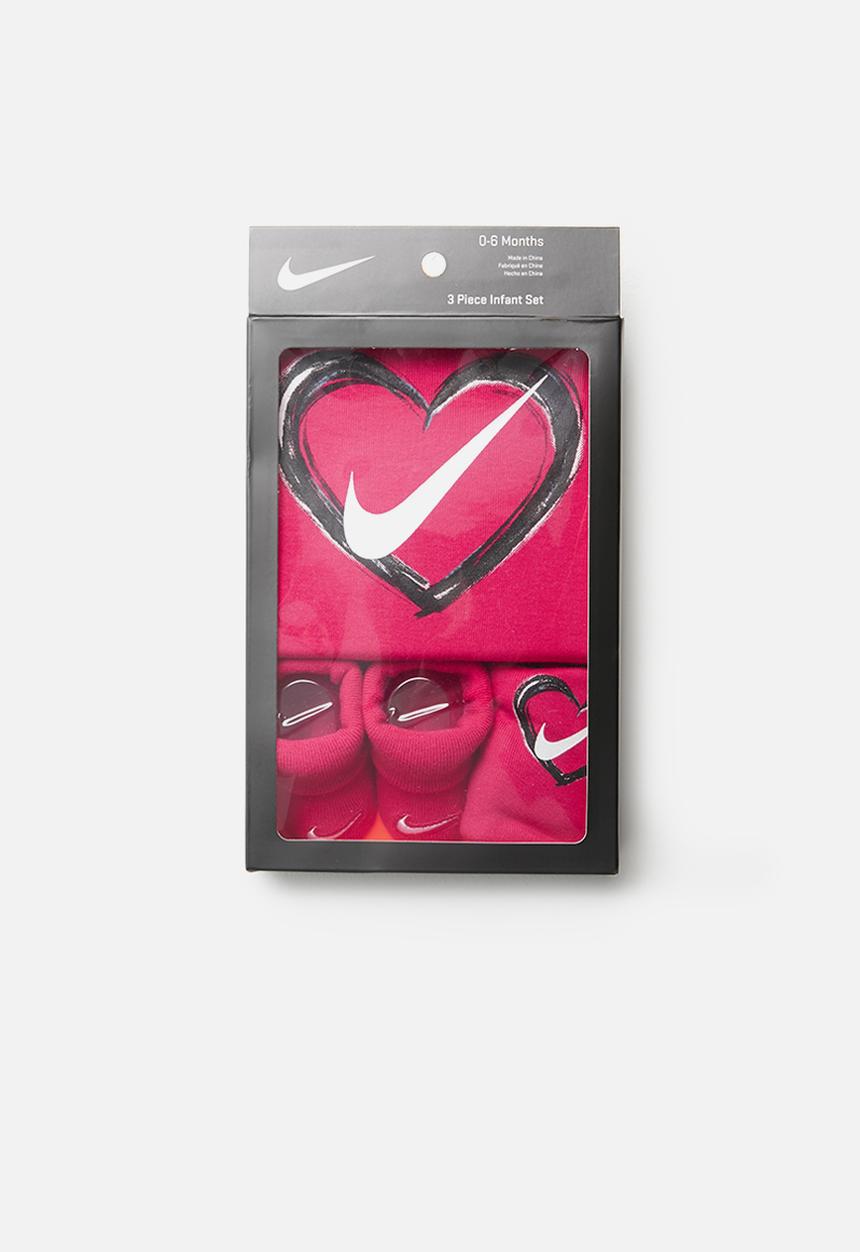 Nike - Brush stroke heart - pink