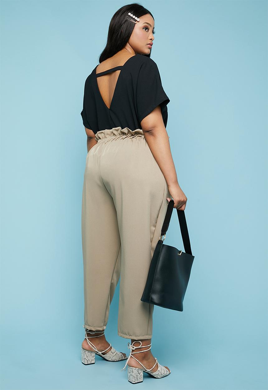Superbalist - Back detail blouse - black