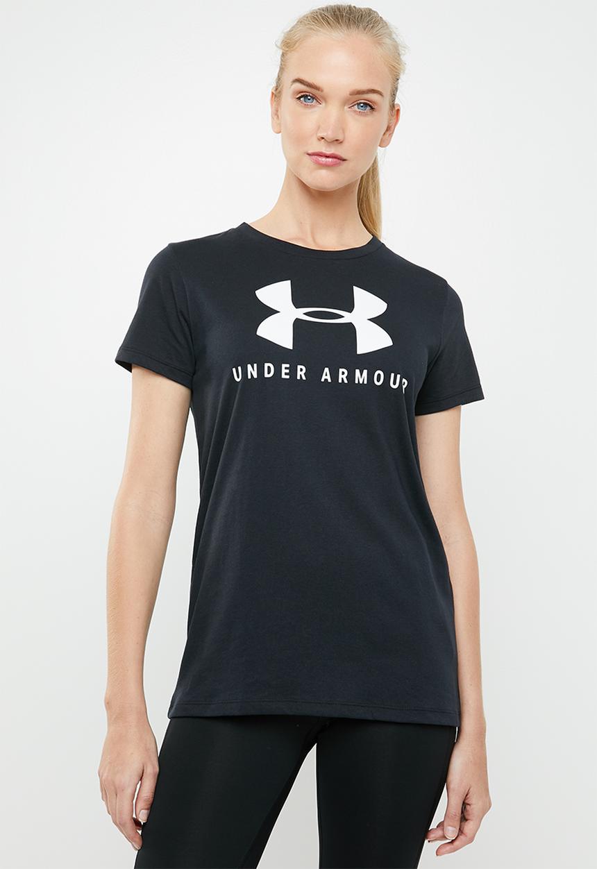 Under Armour - Graphic sportstyle classic crew - black & white