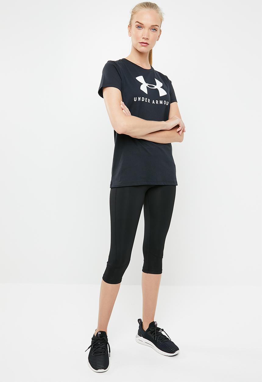 Under Armour - Graphic sportstyle classic crew - black & white