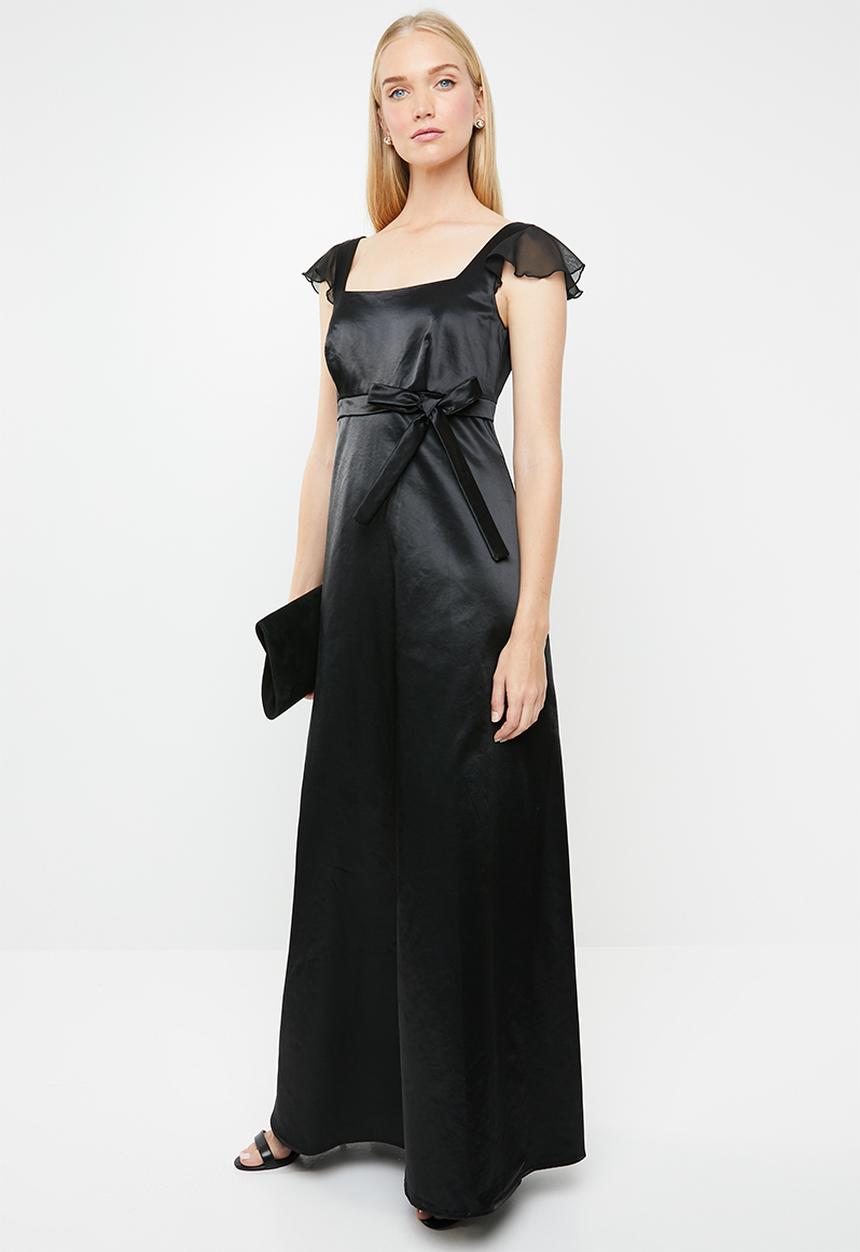AMANDA LAIRD CHERRY - Viola maxi dress - black