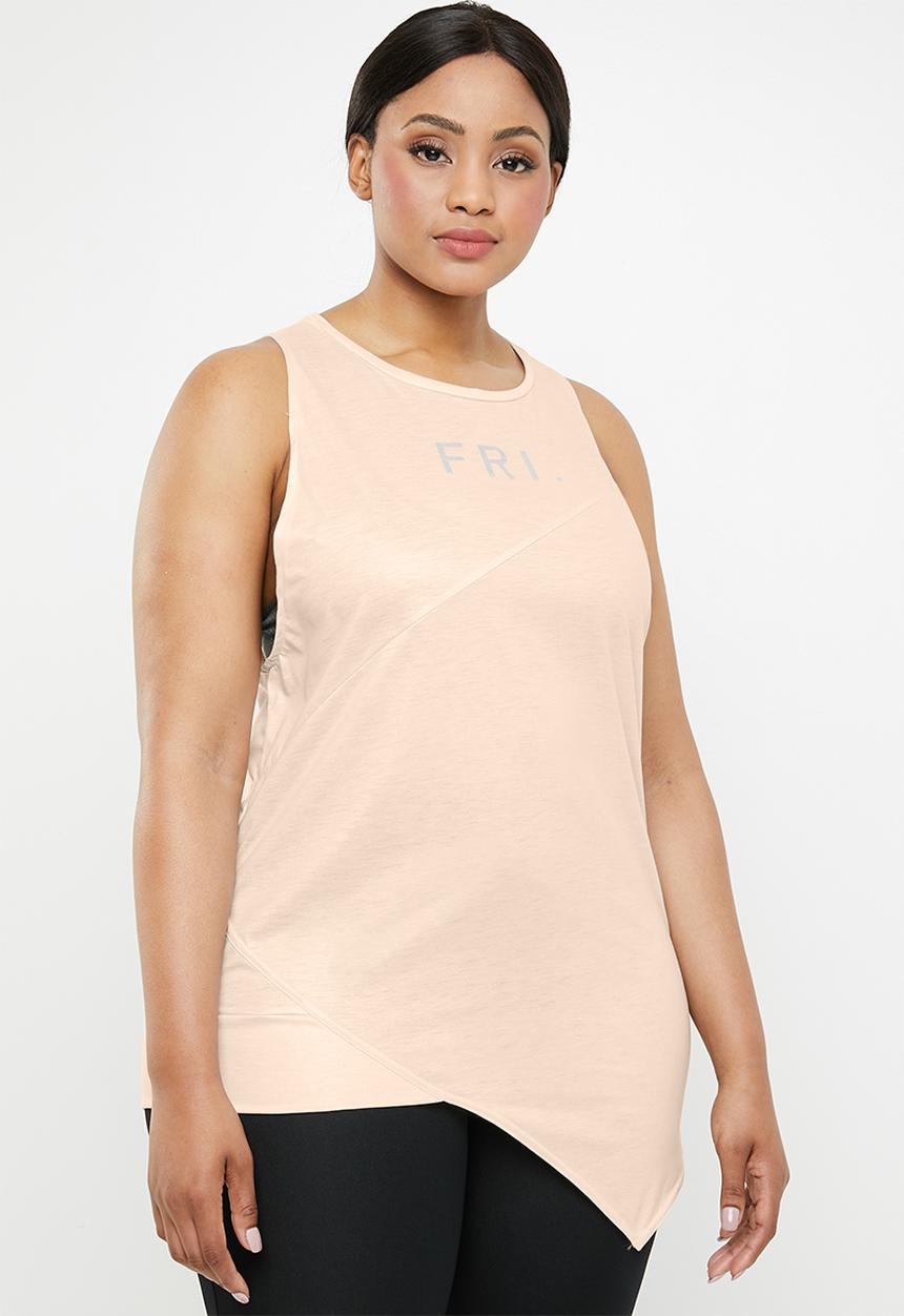 Reebok - Curve graphic tank top - neutral