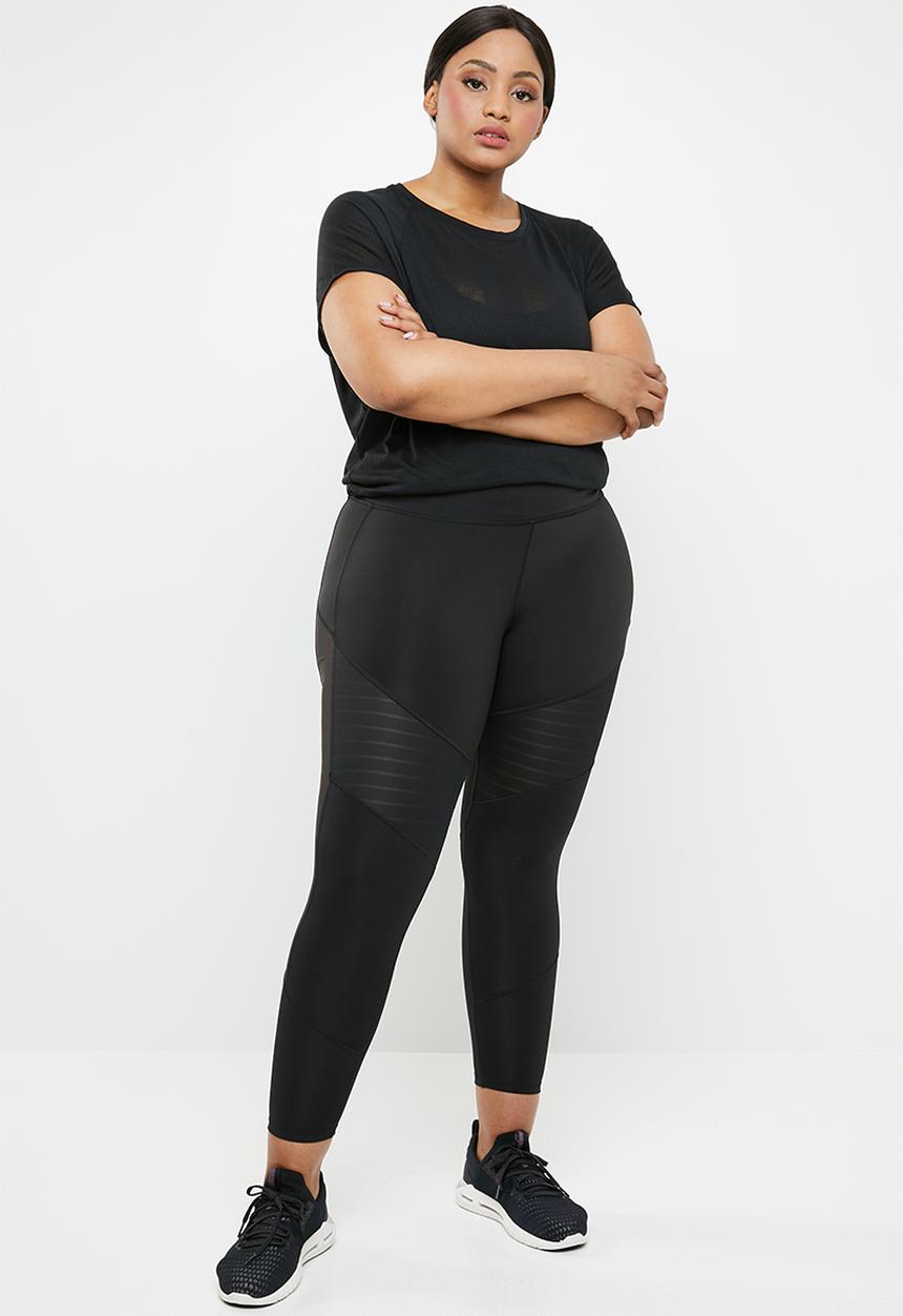 Reebok - Studio mesh tights - black