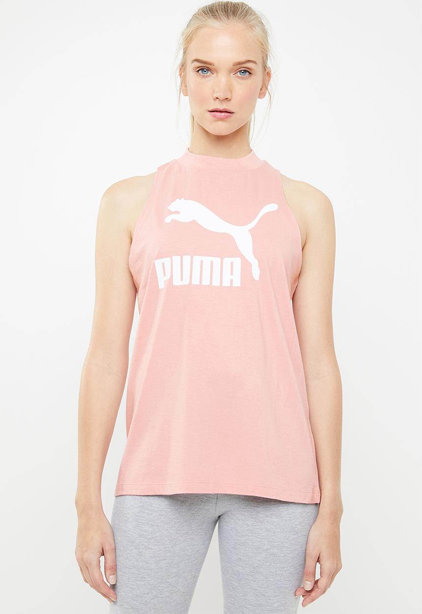 PUMA - Classic logo tank top - pink