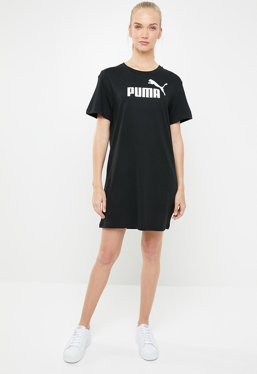 PUMA - Essentials logo tee dress - black