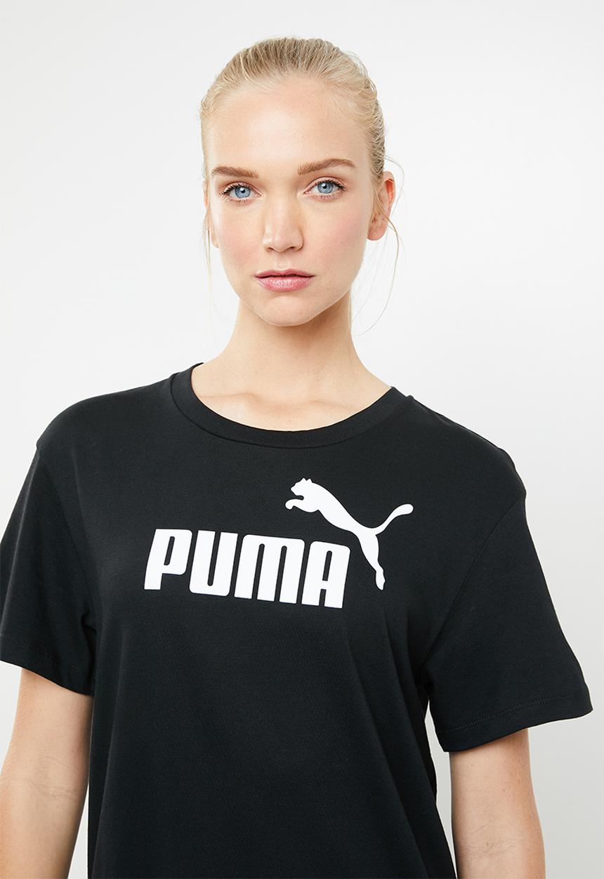 PUMA - Essentials logo tee dress - black