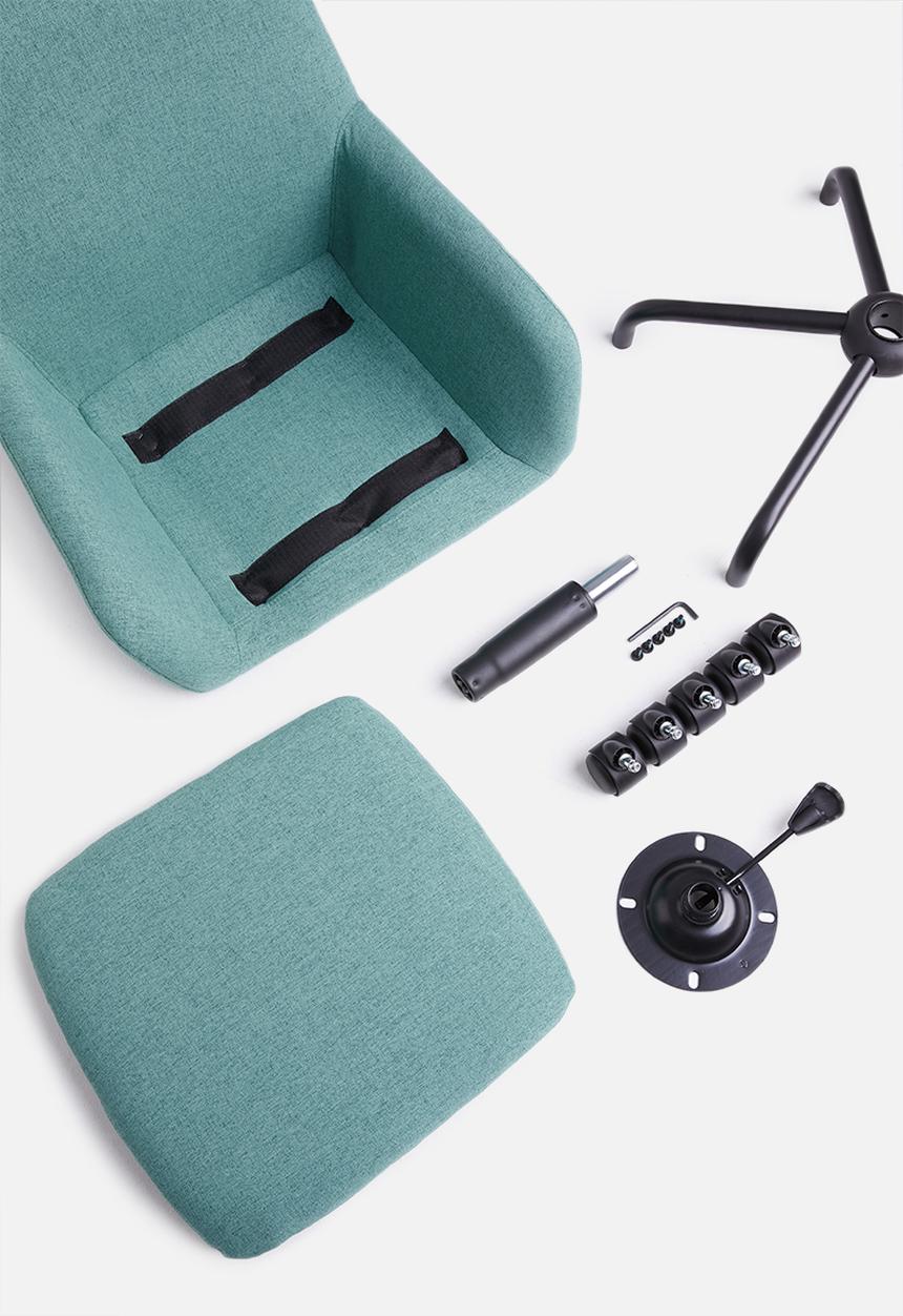 Basics - Anna office chair – teal