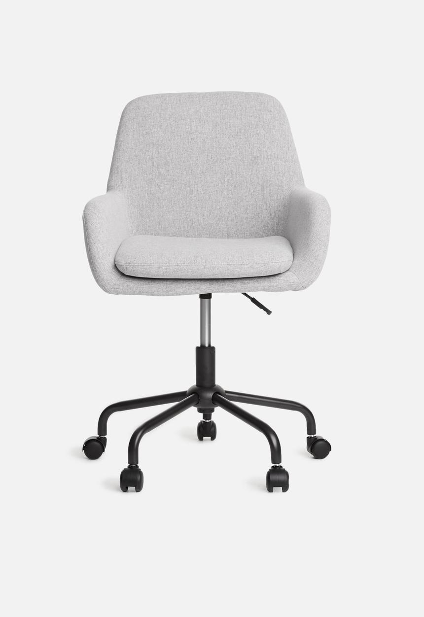 Basics - Anna office chair - medium grey