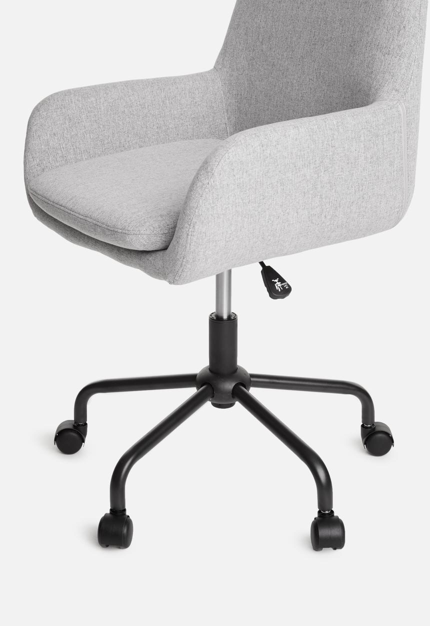 Basics - Anna office chair - medium grey