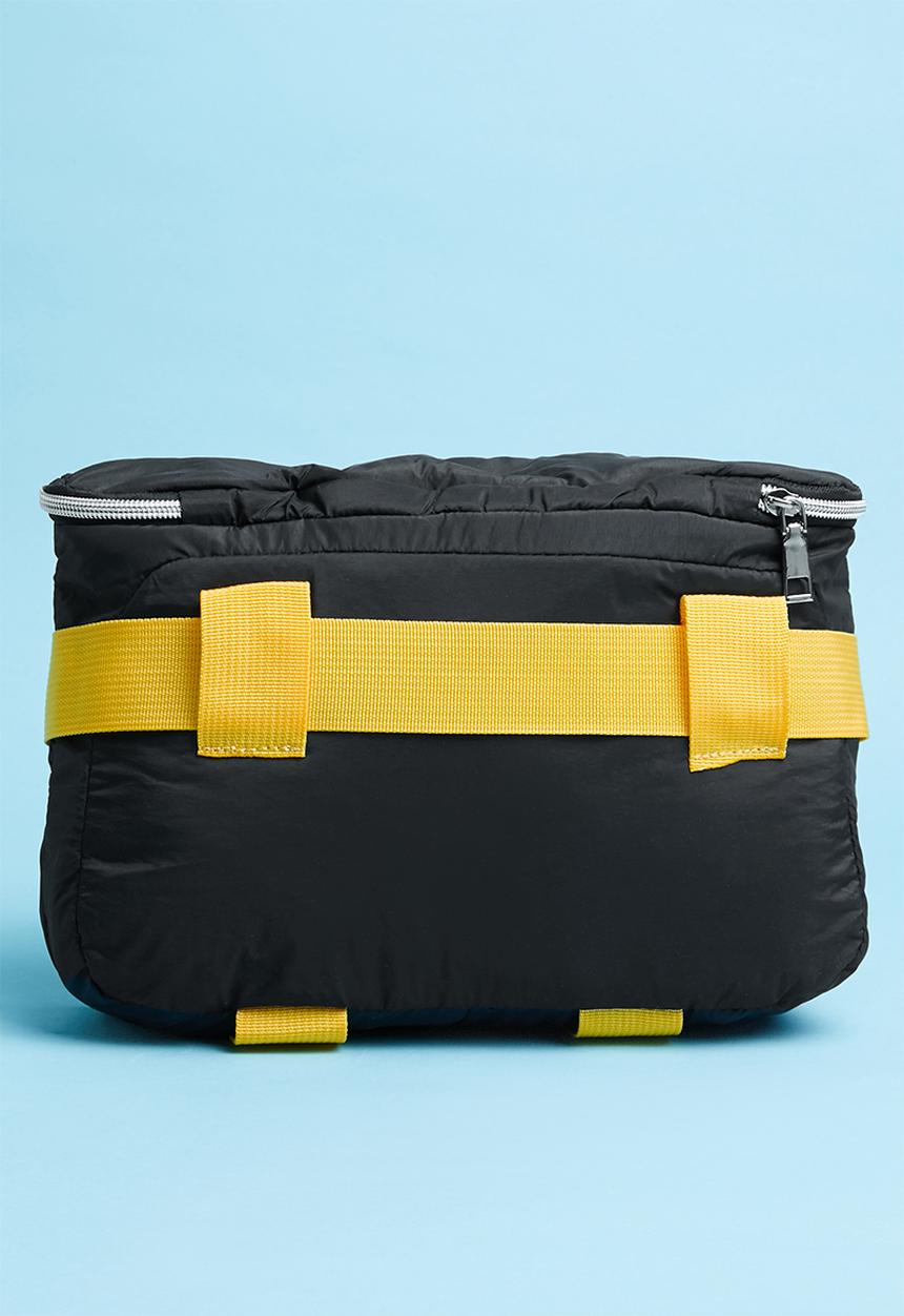 Superbalist - Dax waistbag - black & yellow 