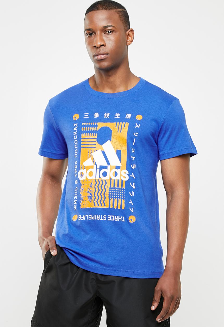 adidas Performance - Adi international short sleeve tee - multi