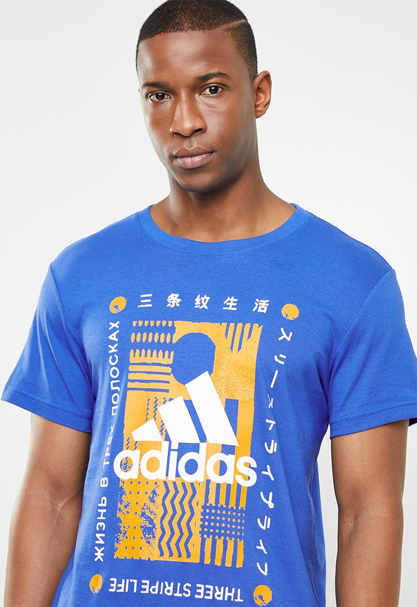 adidas Performance - Adi international short sleeve tee - multi