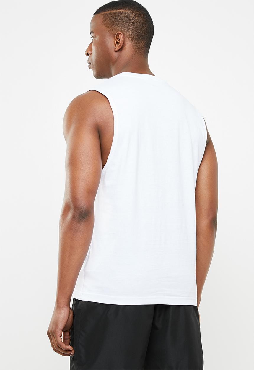 adidas Performance - Adidas tank - white & black