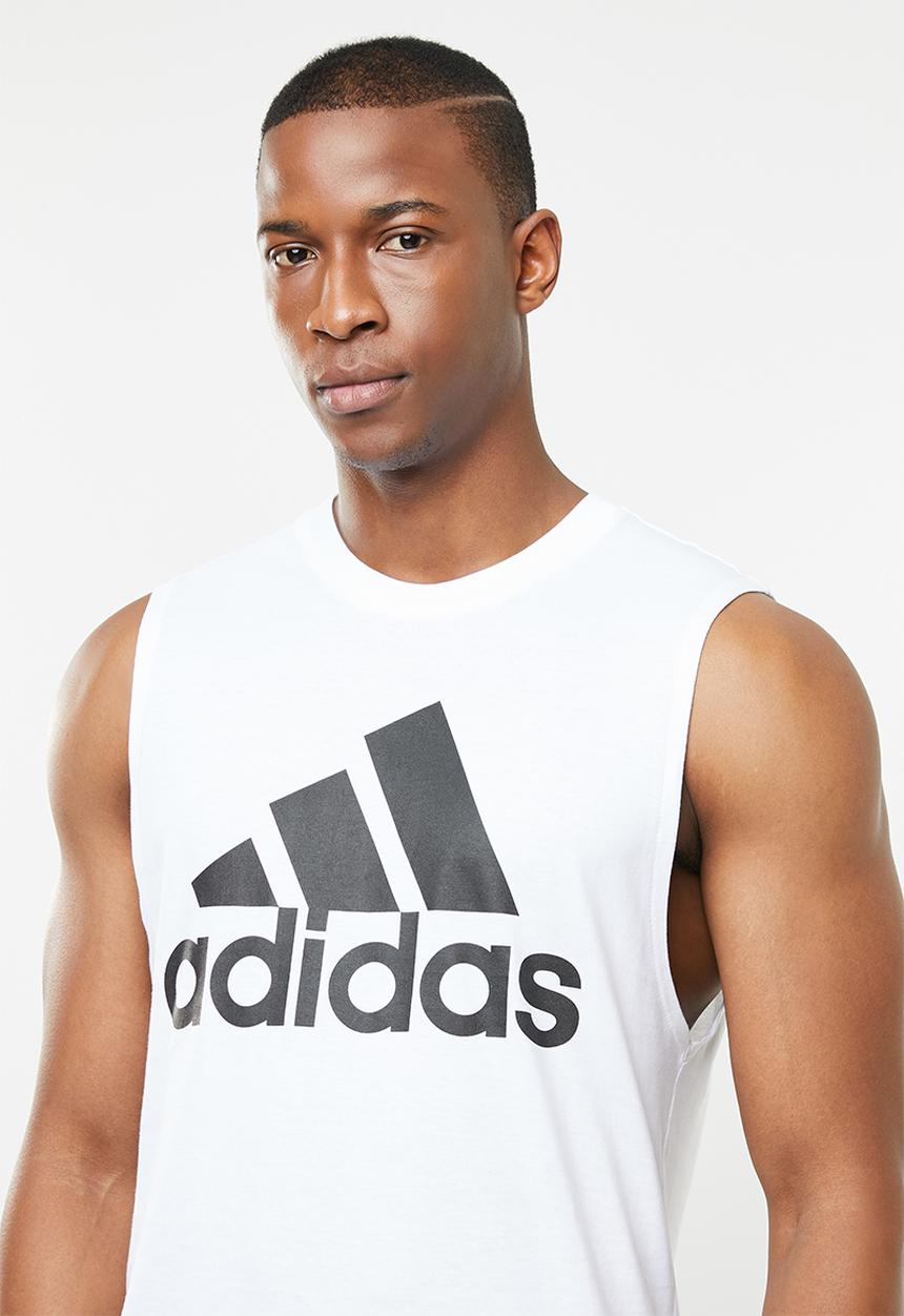 adidas Performance - Adidas tank - white & black